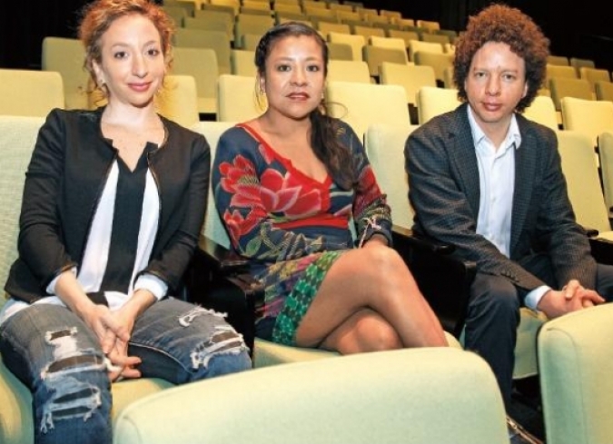 Hablamos con Michel y Victoria Franco, codirectores del filme A los ojos, y M�nica del Carmen, actriz principal de esta historia sobre ni�os en situaci�n de calle y donaci�n y robo de �rganos. - ENFILME.COM 