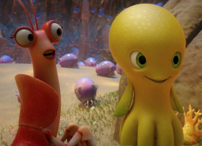 Deep, el pulpo�(2017), filme de animaci�n dirigido por el joven cineasta espa�ol,�Julio Soto Gurpide�(My Beautiful Dacia, 2009), abre con una espectacular secuencia en la que se muestra el inicio de la destrucci�n del mundo mediante tormentas, inundaciones y monta�as de basura.  - ENFILME.COM